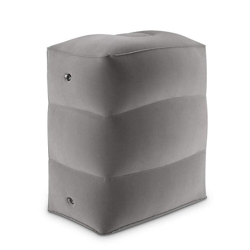 Inflatable Foot Rest Pad Portable Travel Sleeping Footrest Pillow for Car Plane