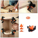 90 Degree Right Angle Clamp Fixing Clips Picture Frame Woodworking Corner Clamp