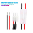 1m 30A Fuse 6 Pin Short Wave Power Charger Cable Wire for ICOM IC-725A 706 7400