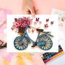 Handmade Tool Set Art DIY Quilling Paper Painting Bike Flower Paper Decoration
