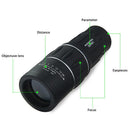Astronomical Telescopes 16X 52 Dual Focus Monocular Telescope 16X Zoom Binoculars