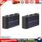 2x Solar Wall Lamp Outdoor Balcony Fence Path Garden Decor (Warm 4LED) Newly