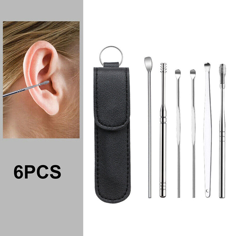 Stainless Steel Piercing Tool Ear Nerves Massage Pressure Relieve Home Access