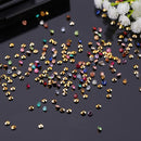 1000pcs/Bag 3mm Mixed Nail Art Rhinestones Gorgeous DIY Manicure Charms Decor