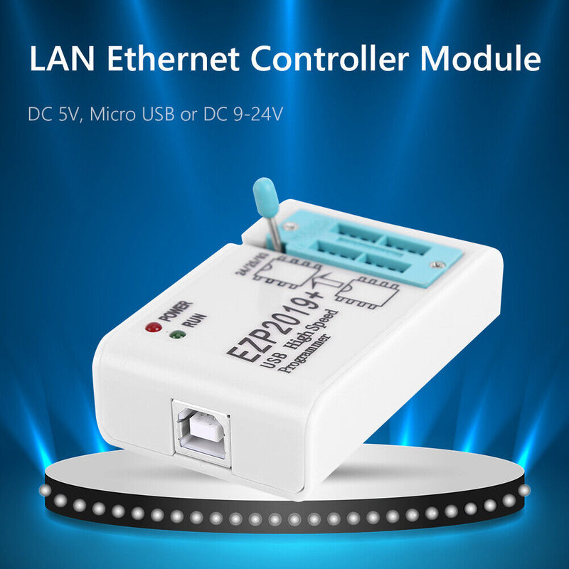 EZP2019+ High Speed USB SPI Programmer w/ 2 Adapters Support 25 Flash BIOS Chip