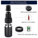 #A Stainless Steel Beer Bottle Can Cooler Holder Thermal Vacuum Double Layer
