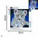 Tiger Handcraft Crystal Rhinestone Part  Drill 5D Diamond Painting Cross Stitch