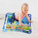 Inflatable Baby Pat Mat Fun Early Education Water Play Mat (Square Ocean) Newly