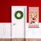 Hanging Santa Framed Picture Oil Paint By Numbers Hand Painted Picture Kid Gifts