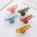 Hot Octopus Shape Plastic Multicolor Headwear Grab Hair Back Of Head Hairpin