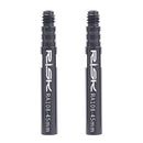 RISK 2pcs Bike Inner Tube Extender French Presta Valve Core Tire Extension Ro