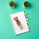 2pcs Animal 2-Strand 14CT Counted Cross Stitch Bookmarks (Dog- XJL013)