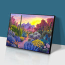 5D DIY Diamond Painting Cactus Full Round Home Decor Rhinestone Wall Drawin