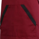 Unisex Halterneck Apron with 2 Pockets Chef Waiter Kitchen Cook Red Tool