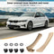 Left Side Inner Door Panel Handle Trim+ Cover for E90 E91 3 Series (Beige)