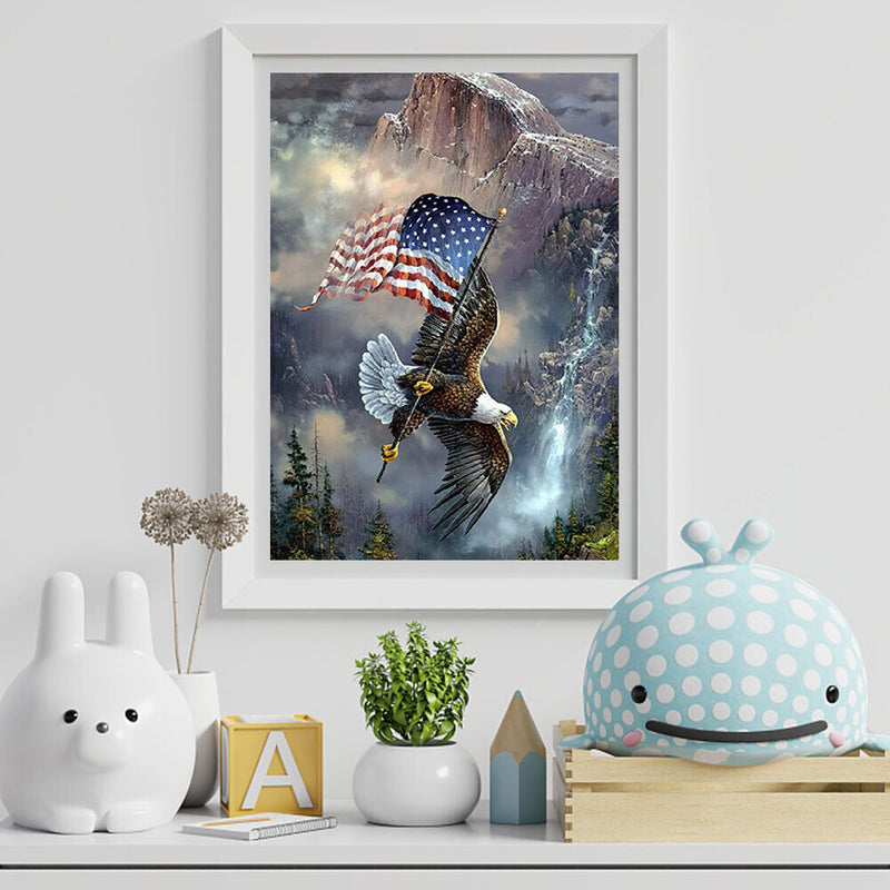 American Eagle Diamond Painting Kits Full Square Drill Home Wall Art Decor