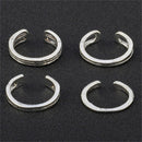 Beach Summer Vacation Finger Rings Toe Rings Set Knuckle Foot Ring Adjustable