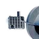 2xOutdoor Floating Solar Powered Waterfall Fountain Garden Water Pump Kits