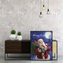 DIY Digital Picture Santa Claus Frameless Painting By Number Handicraft for Gift