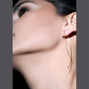 Sale Women Fashion Hot Dropping Earring Fish Shaped Art Bronze Handmade Jewelry