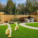 Creative Art-Banana Duck Statue Peeled Banana Duck Art Garden DecoraNEW G3U8