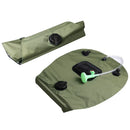 Outdoor Camping Water Storage Bag Portable Solar Shower Bath Bags (Green) Newly