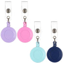 Fashion Anti-Lost Clip Badge Holder Nurse ID Name Card Lanyards Key Ring