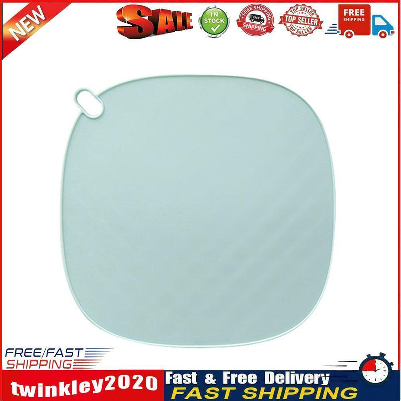 1pc Square Heat Resistant Placemat Waterproof Silicone Hanging Pad (Blue) Newly