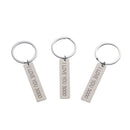 Wife Husband Gift Jewelry Keyfob Key Ring Car Pendant I Love You 3000 Keyring