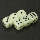 Night Bar 14mm 6 Sided Drinking Tool Luminous Noctilucent Dice Cubes Game Dices