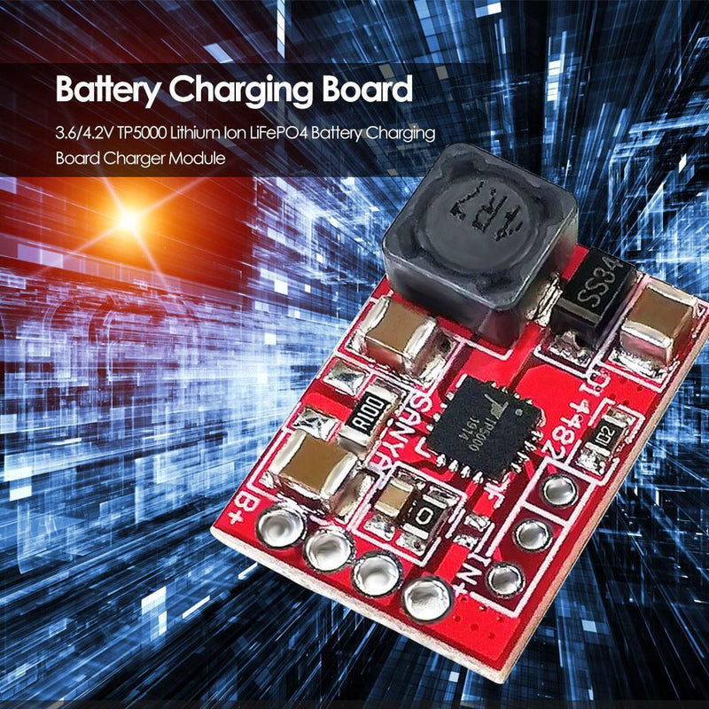 3.6/4.2V TP5000 Lithium Ion LiFePO4 Battery Charging Board Charger Module Newly