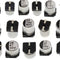 400pcs 1uF - 1000uF 6.3V-50V 24 Values SMD Aluminum Electrolytic Capacitors Kit