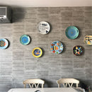 Photo Frame Porch Wall Display Dish Spring Holder Invisible Hook Plates Hanger