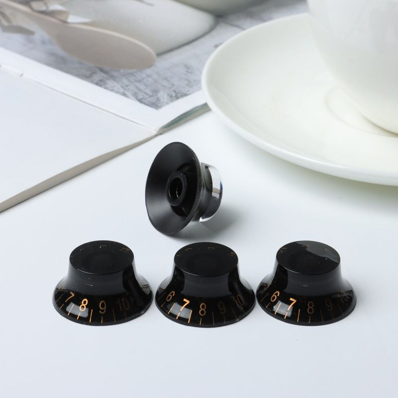 Electric Guitar Speed Control Hat Shape Knob Bass Tuning Switch For Les Paul LP