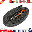 Buckle Tie-Down Belt Car Cargo Strap Ratchet Luggage Lashing Belts (Orange)