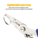 #A Multifunctional Fishing Plier Scissor Braid Line Lure Cutter Hook Remover Tac