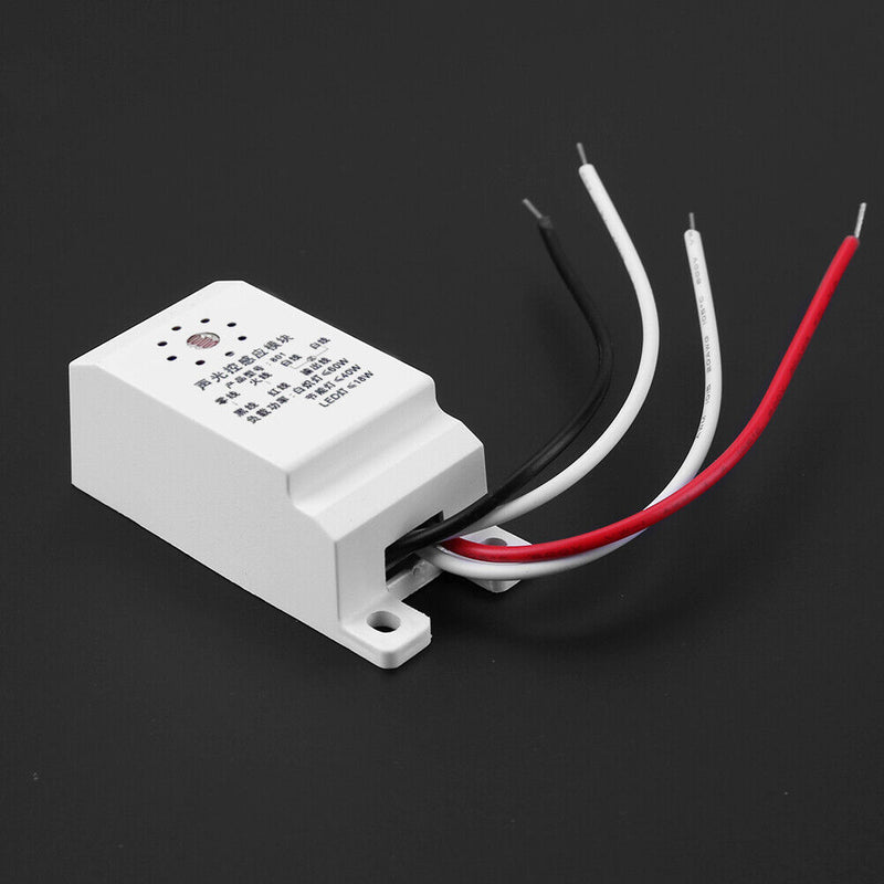 160-250V AC Smart Switch Off to Light Sound Voice Sensor Contro