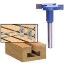 1pc 1/4'' Shank Straight T-Track T-Slot Router Bits Woodworking Cutter Newly