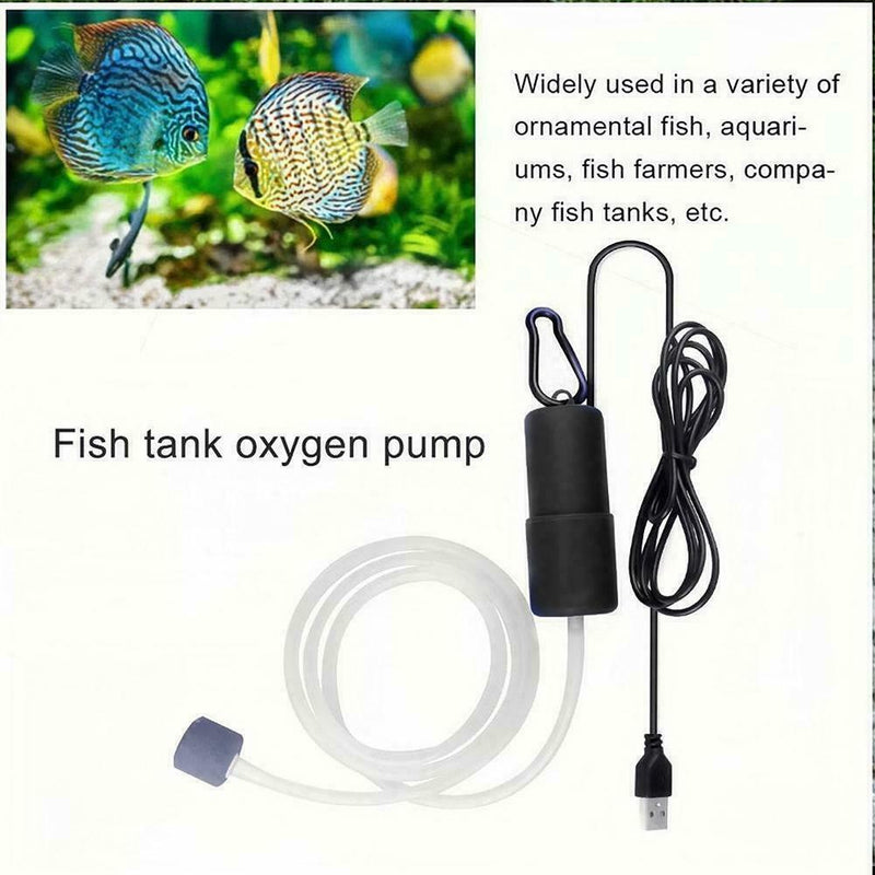 Monocrystalline Silicon 20W Outdoor Aquarium Fish Tank Portable Pump Oxygen V8W4