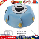 Leather Lamp Covers Shades Outdoor Camp Hanging Lighting Lamp Cover (Blue) Newly