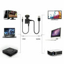 VGA Female HDMI Male VGA to HDMI Cable Audio Adapter HDMI-compatible Converter