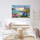 Beach Vacation Diamond Painting Kits Full Round Drill 24 Colors 60x50cm (V2421)