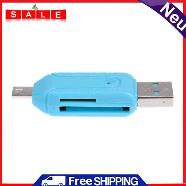 Mini Portable TF/SD Card Reader High-Speed Data Transfer Memory Cardreader mi
