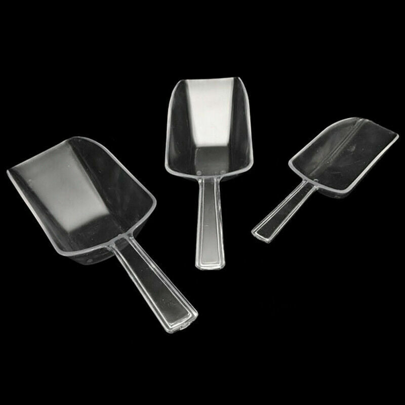3x Clear Bar Buffet Wedding Ice Sugar Sweet Candy Favor Party Plastic Re G5D2