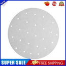100pcs Circle Air Fryer Pad Kitchen Oven Oil Absorbing Steamer Paper (C)