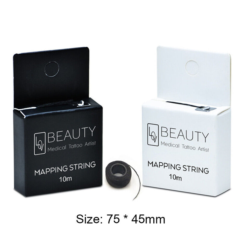 Pre-Inked Eyebrow Mapping String Semi-permanent Brows Marker Thread Makeup