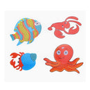 DIY Animals Full Drill Diamond Painting Kids Round Diamond Stickers Craft K