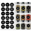 8*Chalkboard Blackboard Stickers Decals Craft Kitchen U Board Jar K Labels D4K9