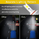 2pcs LED Car Light Bulbs 9005 9006 H1 H3 H7 H11 3000K Auto Headlight Fog Lamp