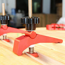 Woodworking Aluminum Alloy Quick Acting Hold Down T-slot T-track Clamp Set Newly